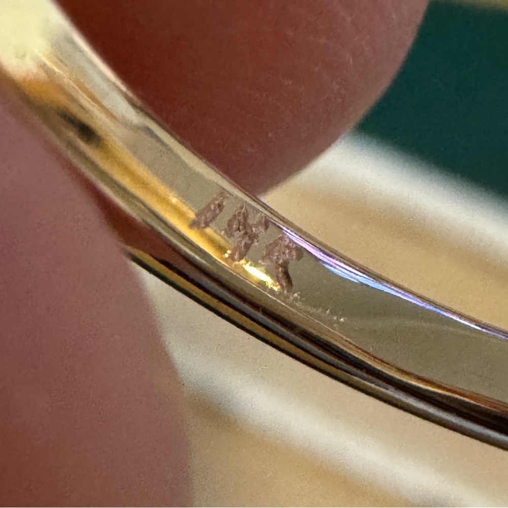 14k Solid Gold Natural Earth Mined Ruby Heart Wom… - image 6